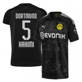 Fußballtrikots Borussia Dortmund HAKIMI 5 2019-2020 Kurzarm Auswärts-trikot kaufen